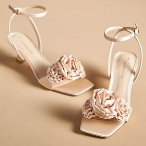 New Anthropologie Florette Heels
